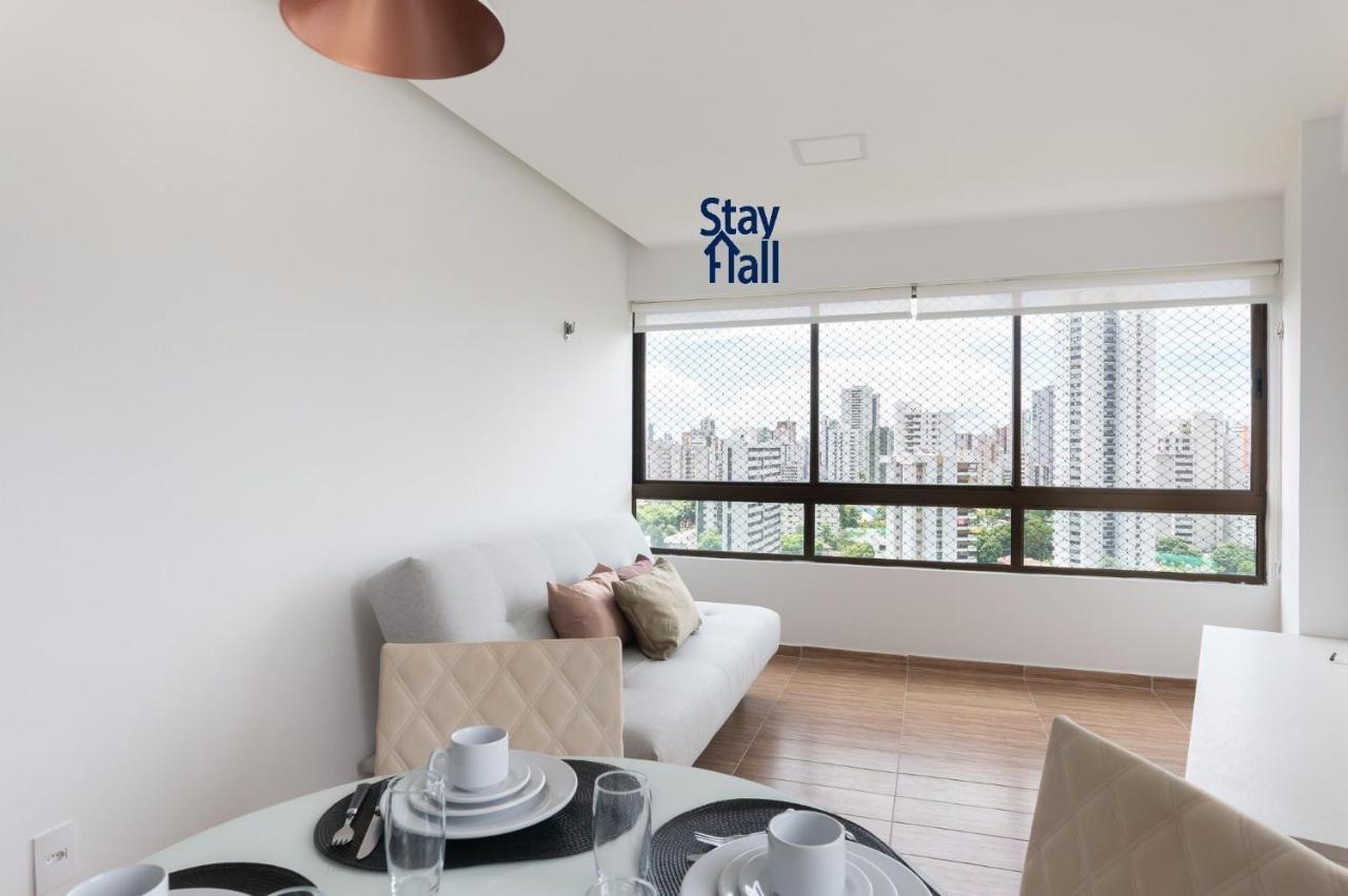 Flat Mobiliado Na Avenida Beira Rio, Madalena - Vista Incrivel - Excelente Localizacao - Sh043 Apartamento *
